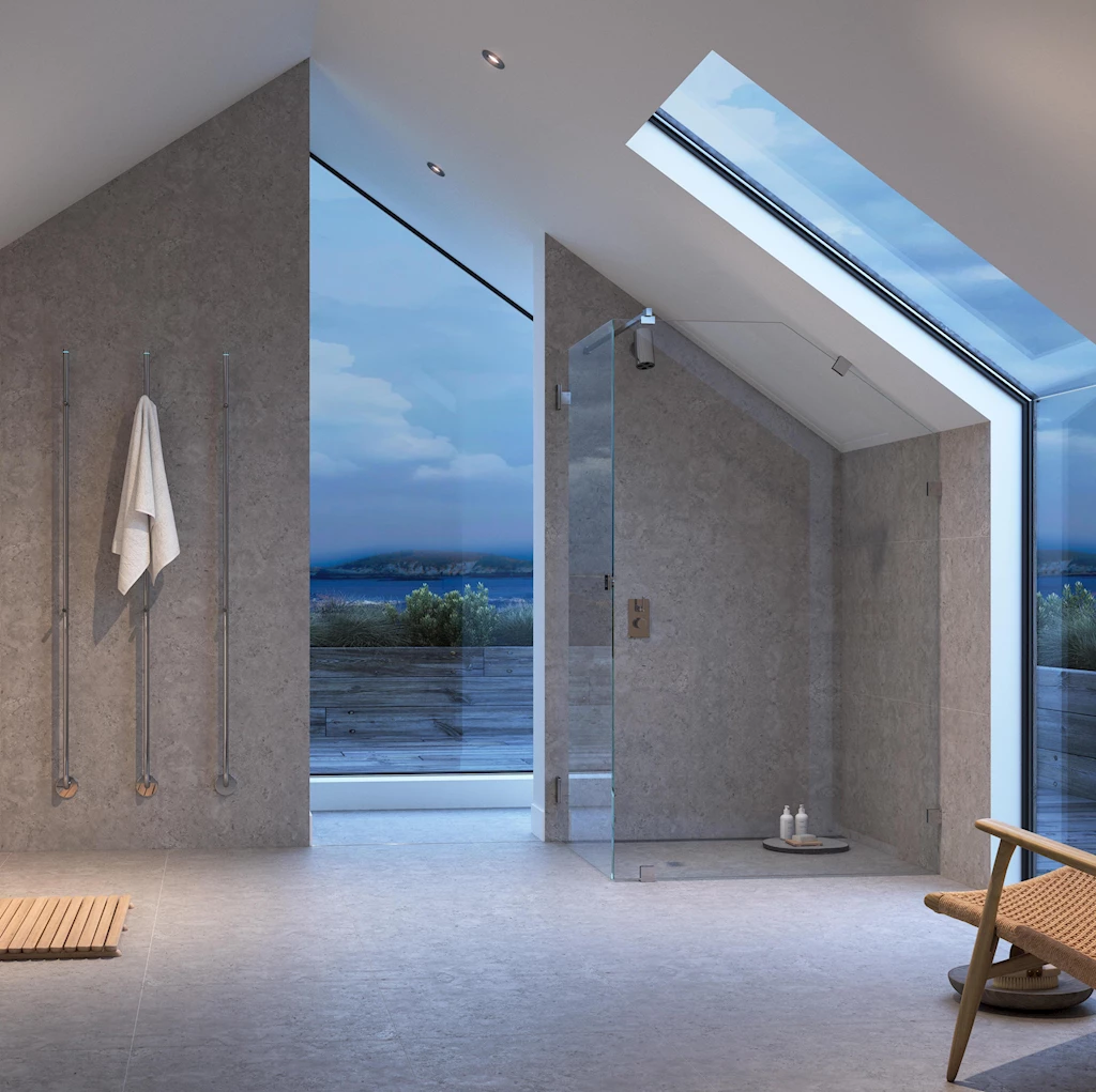 ARC 13 måltilpasset dusjvegg ARC 13 måltilpasset dusjvegg