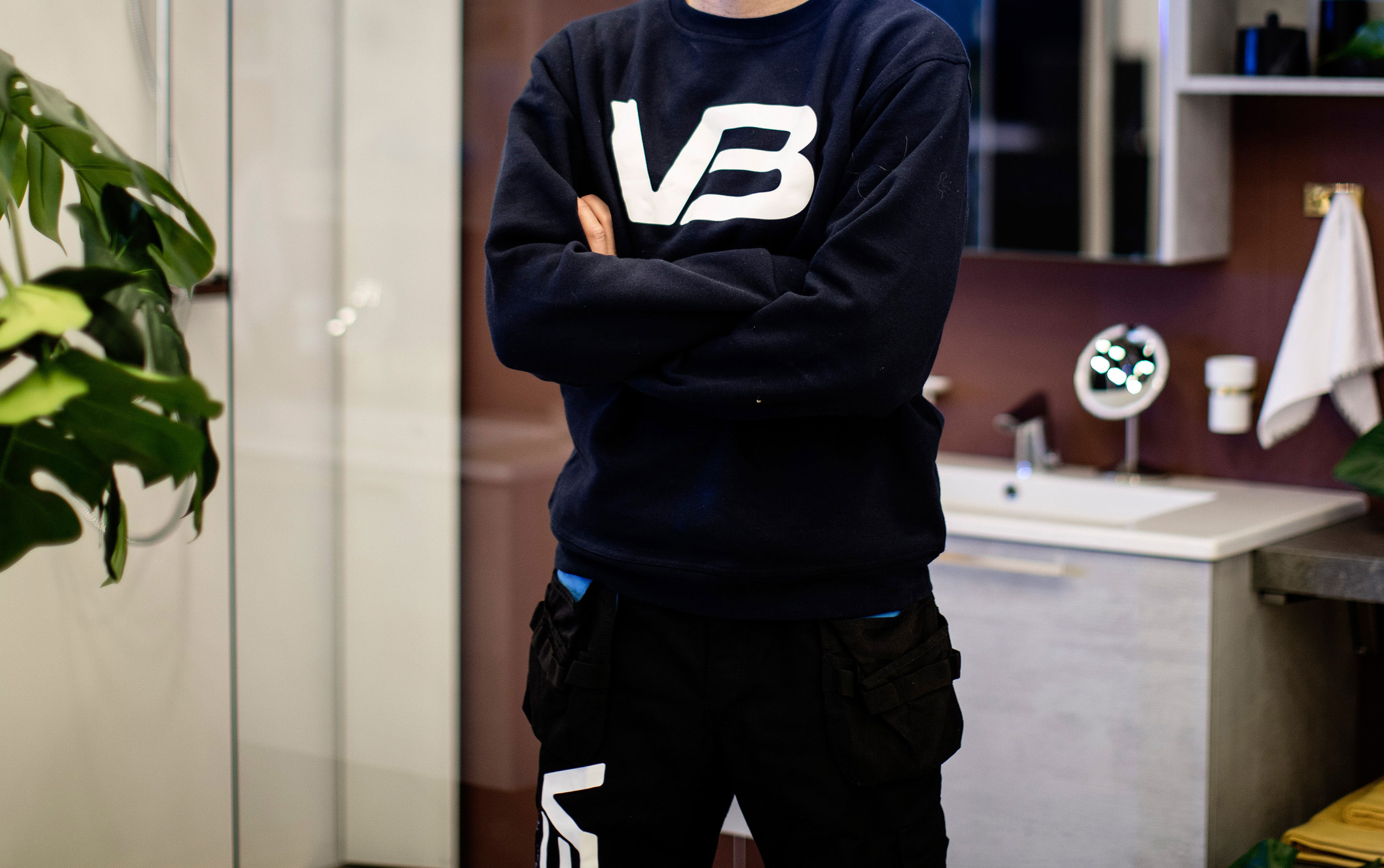 Rørlegger fra VB Rørdlegger Sunde på bad